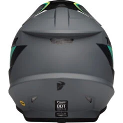 Thor 2024 Sector MIPS Runner Grey/Teal Helmet -Motocross Equipment 0110 7302 c 2
