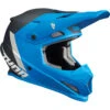 Thor 2023 Sector Chev Blue/Light Grey Helmet -Motocross Equipment 0110 7328 c