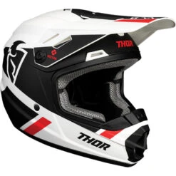Thor 2024 Sector MIPS Split White/Black Kids Helmet