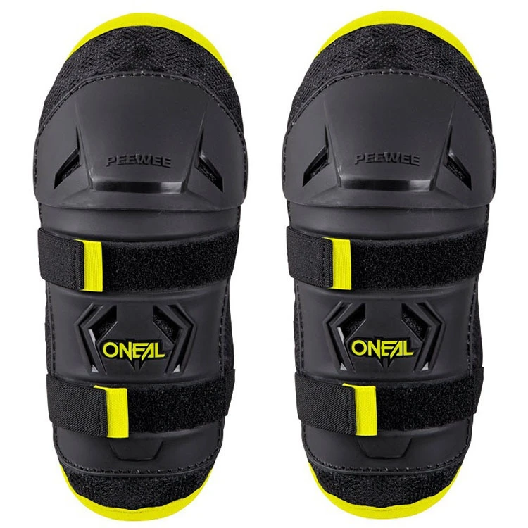 Oneal Kids PeeWee Black/Hi-Viz Knee Guards 3 Oneal Kids PeeWee Black/Hi-Viz Knee Guards