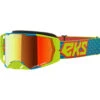 EKS Brand Lucid Fluro Yello/Fire/Cyan Red Mirror Goggles 2 EKS Brand Lucid Fluro Yello/Fire/Cyan Red Mirror Goggles -Motocross Equipment 067 11005