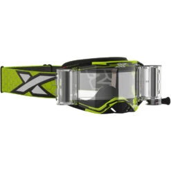 EKS Brand Lucid Fluro Yellow Zip Off Race Pack Goggles -Motocross Equipment 067 11135 2