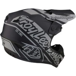 Troy Lee Designs 2023 GP Slice Black/Grey Helmet -Motocross Equipment 103217012 c 4