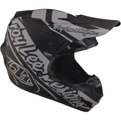 Troy Lee Designs 2023 GP Slice Black/Grey Helmet -Motocross Equipment 103217012 c 6