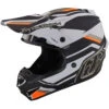 Troy Lee Designs 2023 GP Apex Grey/Orange Helmet -Motocross Equipment 103231001 c