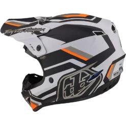 Troy Lee Designs 2023 GP Apex Grey/Orange Helmet -Motocross Equipment 103231001 c 2