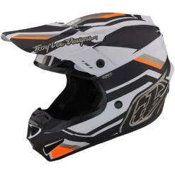 Troy Lee Designs 2023 GP Apex Grey/Orange Helmet