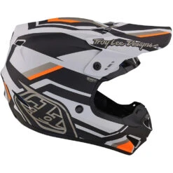Troy Lee Designs 2023 GP Apex Grey/Orange Helmet -Motocross Equipment 103231001 c 5