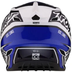 Troy Lee Designs 2023 GP Slice Blue Kids Helmet -Motocross Equipment 104217013 c 3