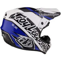 Troy Lee Designs 2023 GP Slice Blue Kids Helmet -Motocross Equipment 104217013 c 4