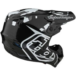 Troy Lee Designs 2022 GP Overload Camo Black/Grey Kids Helmet -Motocross Equipment 104253003 c 4