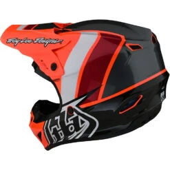 Troy Lee Designs 2023 GP Nova GLO Orange Kids Helmet -Motocross Equipment 104254013 c 2