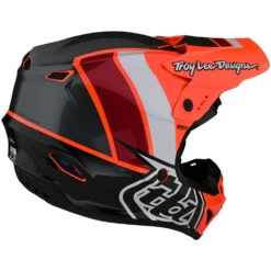 Troy Lee Designs 2023 GP Nova GLO Orange Kids Helmet -Motocross Equipment 104254013 c 4