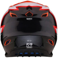 Troy Lee Designs 2023 GP Volt Orange Kids Helmet -Motocross Equipment 104603023 c 3