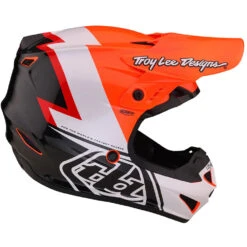 Troy Lee Designs 2023 GP Volt Orange Kids Helmet -Motocross Equipment 104603023 c 5