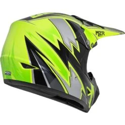 M2R XYOUTH Thunder PC-3 Hi-Vis Kids Helmet -Motocross Equipment 1118027 c 2