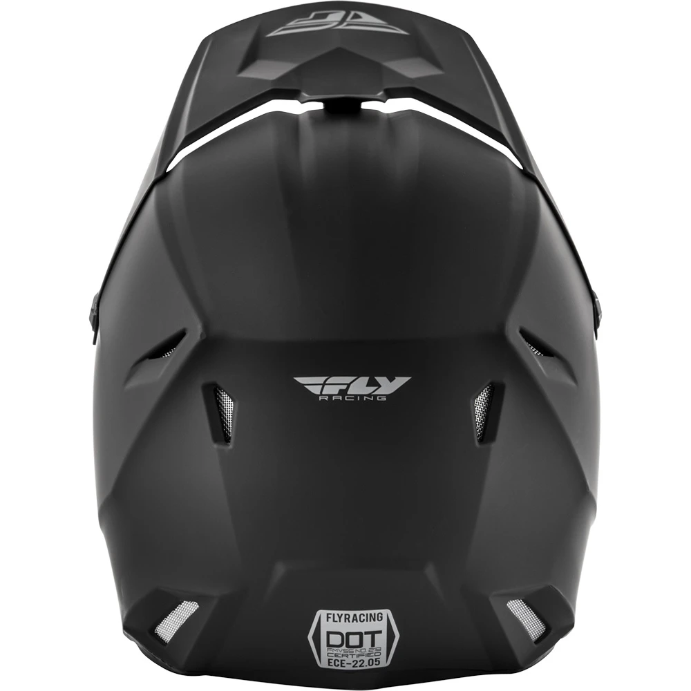 Fly Racing 2024 Kinetic Matte Black Kids Helmet 6 Fly Racing 2024 Kinetic Matte Black Kids Helmet - Image 4