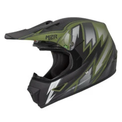 M2R XYOUTH Thunder PC-4F Matte Combat Kids Helmet