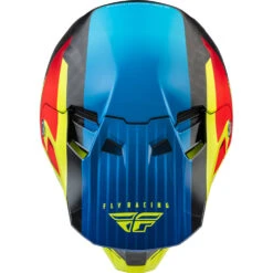 Fly Racing 2023 Formula Carbon Prime Hi-Vis Blue/Red Carbon Helmet -Motocross Equipment 1122022 c 3