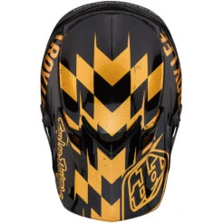 Troy Lee Designs 2023 SE4 Poly Race Shop Black/Gold Kids Helmet -Motocross Equipment 112208003 c 7