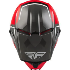 Fly Racing 2024 Kinetic Vision Red/Grey Kids Helmet -Motocross Equipment 1124303 c 3