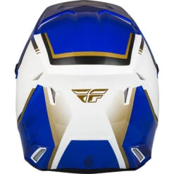 Fly Racing 2024 Kinetic Vision White/Blue Helmet -Motocross Equipment 1124315 c 1
