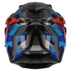 M2R Hybrid Poly PC-1 Blue/Red Helmet -Motocross Equipment 1124623 c 2