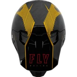 Fly Racing 2024 Formula Carbon Tracer Gold/Black Helmet -Motocross Equipment 1124693 c 2