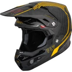 Fly Racing 2024 Formula Carbon Tracer Gold/Black Helmet