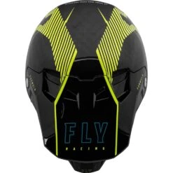 Fly Racing 2024 Formula Carbon Tracer Hi Vis/Black Helmet -Motocross Equipment 1124700 c 2