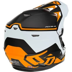 6D ATR-2Y Drive Neon Orange Kids Helmet -Motocross Equipment 1125868 c 6