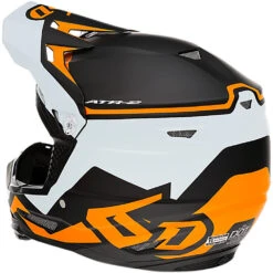 6D ATR-2Y Drive Neon Orange Kids Helmet -Motocross Equipment 1125868 c 7