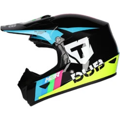 M2R XYOUTH TDUB PC-5 Black Kids Helmet -Motocross Equipment 1125978 c 2
