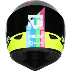 M2R XYOUTH TDUB PC-5 Black Kids Helmet -Motocross Equipment 1125978 c 3