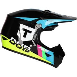 M2R XYOUTH TDUB PC-5 Black Kids Helmet -Motocross Equipment 1125978 c 5