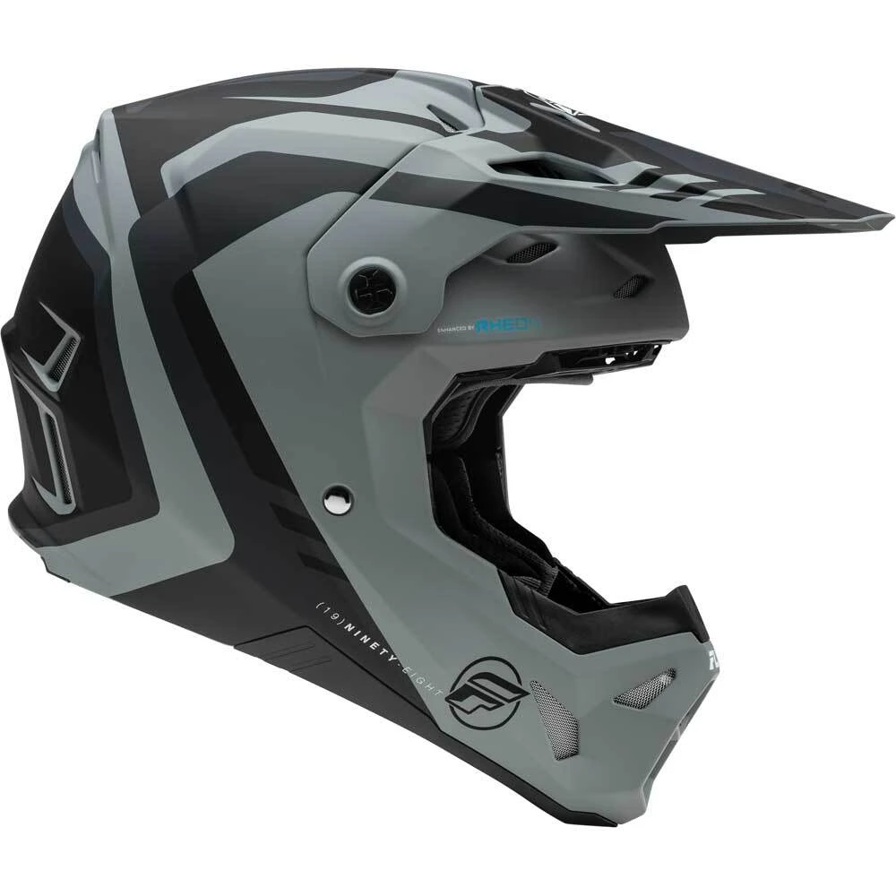 Fly Racing 2024 Formula CP Krypton Matte Grey Kids Helmet 3 Fly Racing 2024 Formula CP Krypton Matte Grey Kids Helmet - Image 2