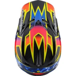 Troy Lee Designs 2023 SE5 Carbon Lightning Black Helmet -Motocross Equipment 172325002 c 7