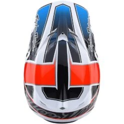 Troy Lee Designs 2022 SE5 Composite Team Orange/Blue Helmet -Motocross Equipment 183005002 c 7