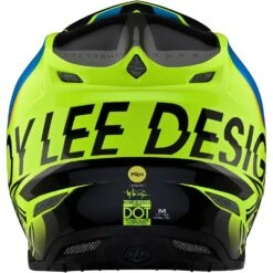 Troy Lee Designs 2023 SE5 Composite Qualifier Yellow Helmet -Motocross Equipment 183559002 c 3