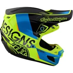 Troy Lee Designs 2023 SE5 Composite Qualifier Yellow Helmet -Motocross Equipment 183559002 c 5