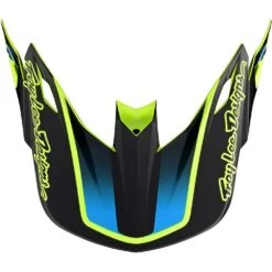 Troy Lee Designs 2023 SE5 Composite Qualifier Yellow Helmet -Motocross Equipment 183559002 c 8