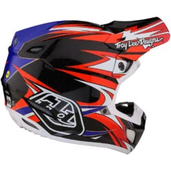 Troy Lee Designs 2023 SE5 Composite Inferno Red Helmet -Motocross Equipment 183943001 c 3