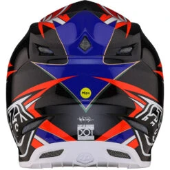 Troy Lee Designs 2023 SE5 Composite Inferno Red Helmet -Motocross Equipment 183943001 c 4