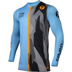 Seven Zero Blue Compression Jersey 13 Seven Zero Blue Compression Jersey -Motocross Equipment 2020001 400 c 2