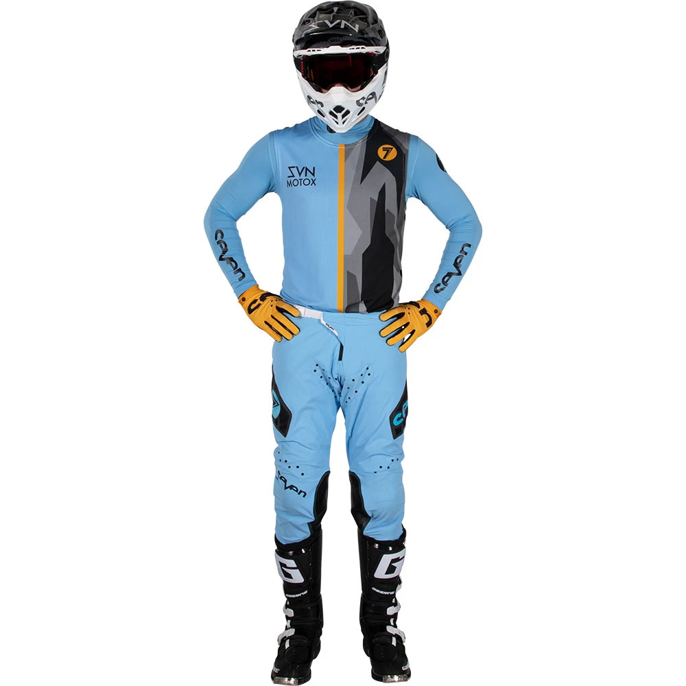 Seven Zero Blue Compression Jersey 7 Seven Zero Blue Compression Jersey - Image 5