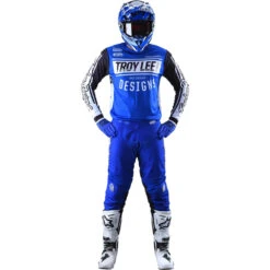 Troy Lee Designs 2023 GP Mono Blue Pants -Motocross Equipment 207490081 c 2