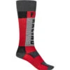 Fly Racing MX Thick Red/Grey Kids Riding Socks 2 Fly Racing MX Thick Red/Grey Kids Riding Socks -Motocross Equipment 2120778