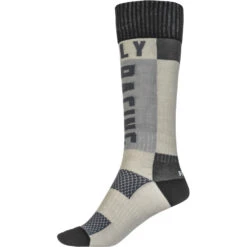 Fly Racing MX Thick Grey/Black Kids Riding Socks -Motocross Equipment 2120784 2