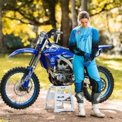 Fly Racing 2023 Lite Blue/Black Womens Pants -Motocross Equipment 2122471 c 8