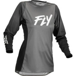 Fly Racing 2023 Lite Grey/Black Womens Jersey